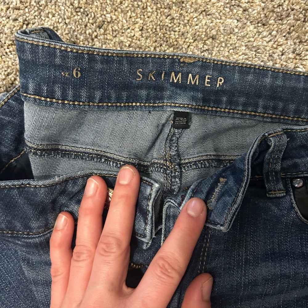 Women's Classic Blue Straight Leg Jeans